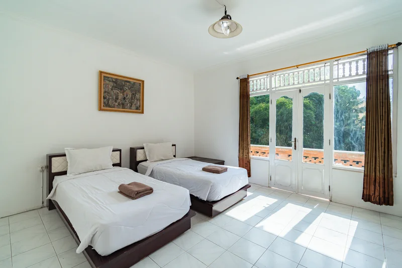 2 Sharing Twin Room at Samadhi Yoga Ashram, Bali - view 2