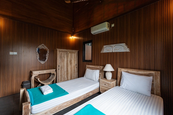 2 Sharing Twin Room at Samadhi Yoga Ashram, Bali - view 1