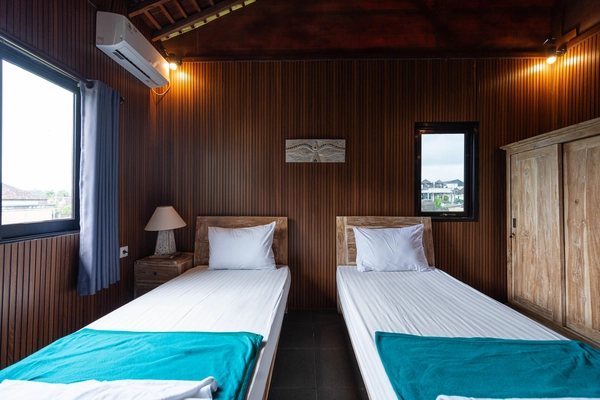 2 Sharing Twin Room at Samadhi Yoga Ashram, Bali - view 1