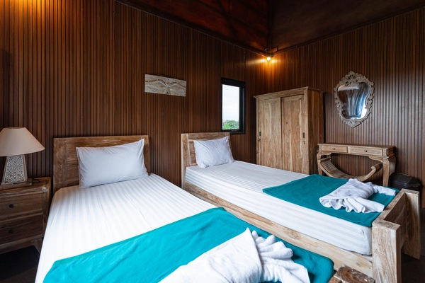 2 Sharing Twin Room at Samadhi Yoga Ashram, Bali - view 2
