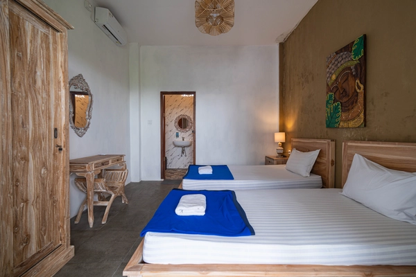 2 Sharing Twin Room at Samadhi Yoga Ashram, Bali - view 2