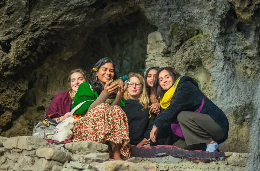 Excursion during a yoga course at Samadhi Yoga Ashram, Rishikesh