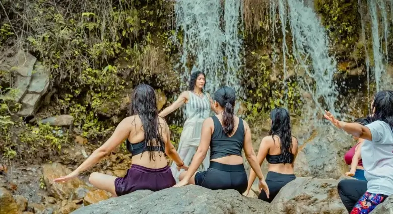 Excursion during a yoga course at Samadhi Yoga Ashram, Rishikesh