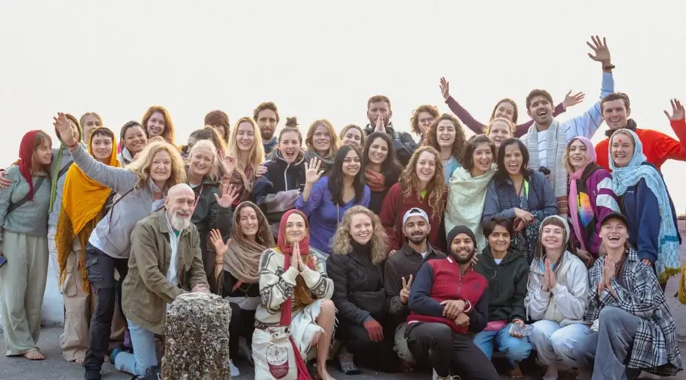 Excursion during a yoga course at Samadhi Yoga Ashram, Rishikesh
