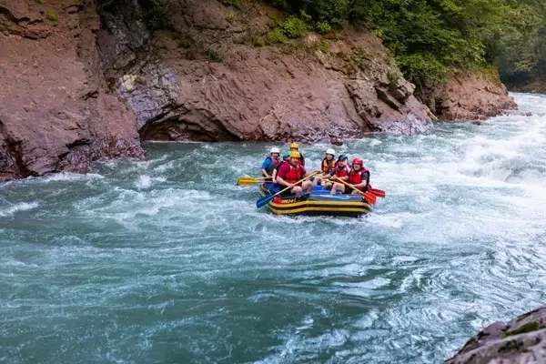 White river rafting in Rishikesh