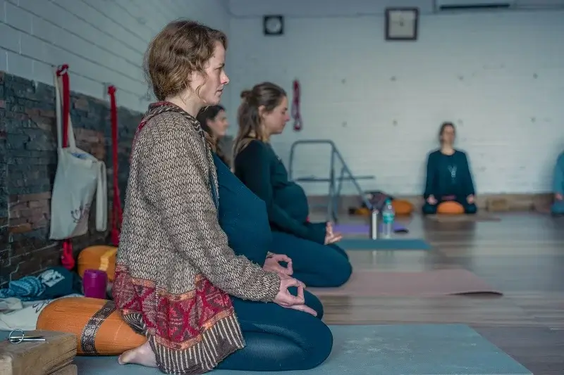 Safe Prenatal Yoga Practice at Samadhi Yoga Ashram, Rishikesh