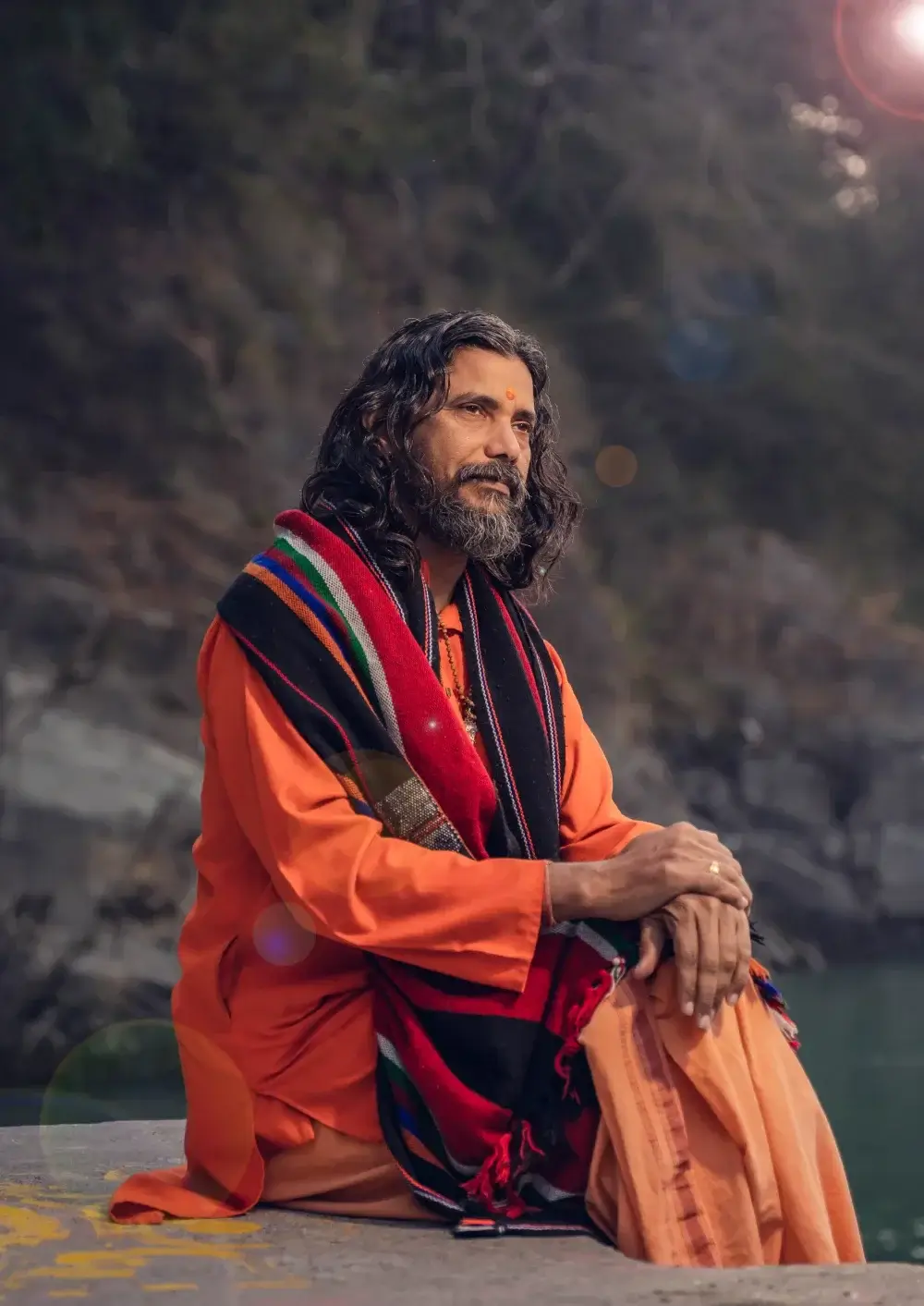 Yoga Teachers Guiding Students at Samadhi Ashram