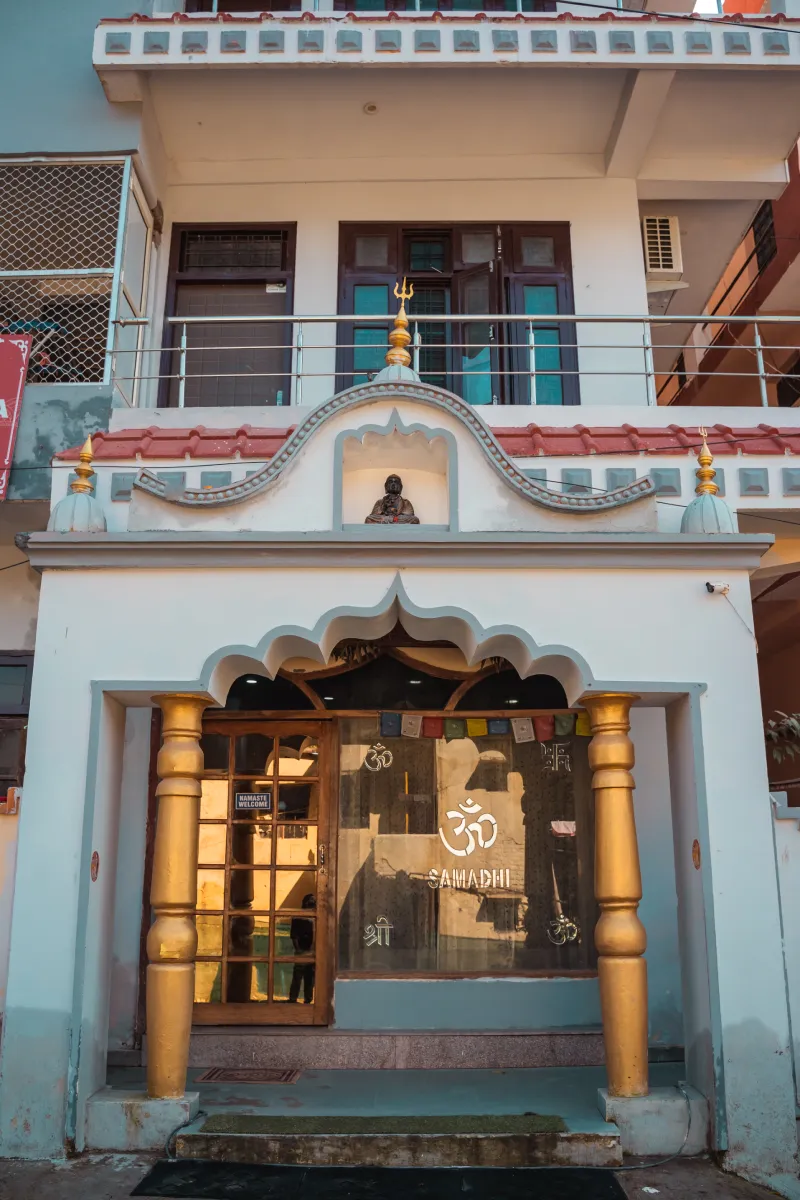 Ganga River View from Samadhi Yoga Ashram Location