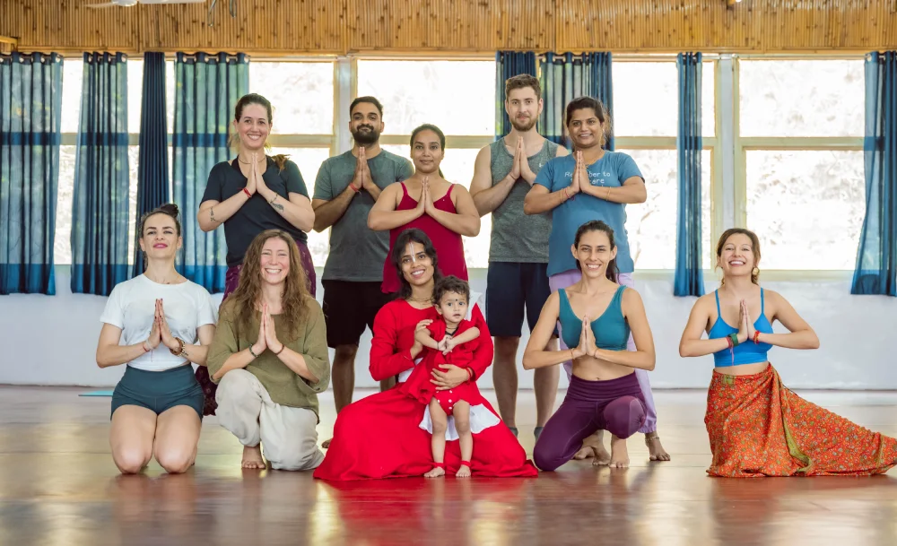 Kids Yoga Class at Samadhi Yoga Ashram, Rishikesh