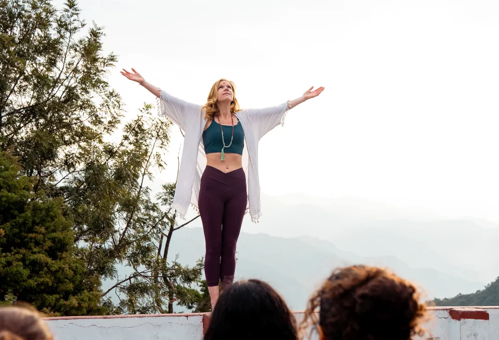 Animal Asanas & Partner Yoga for Children at Samadhi Yoga Ashram, Rishikesh