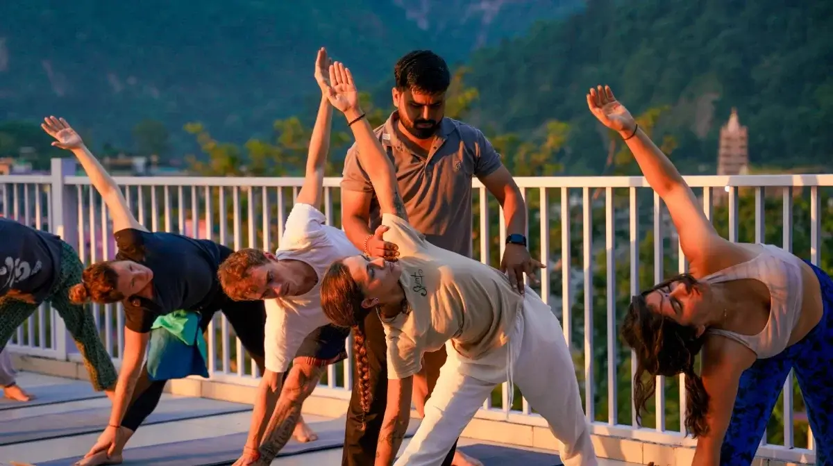 Yoga teacher training at Samadhi Yoga Ashram, Rishikesh